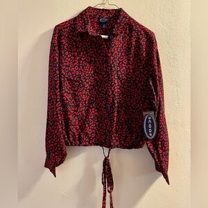 Scoop NYC printed top